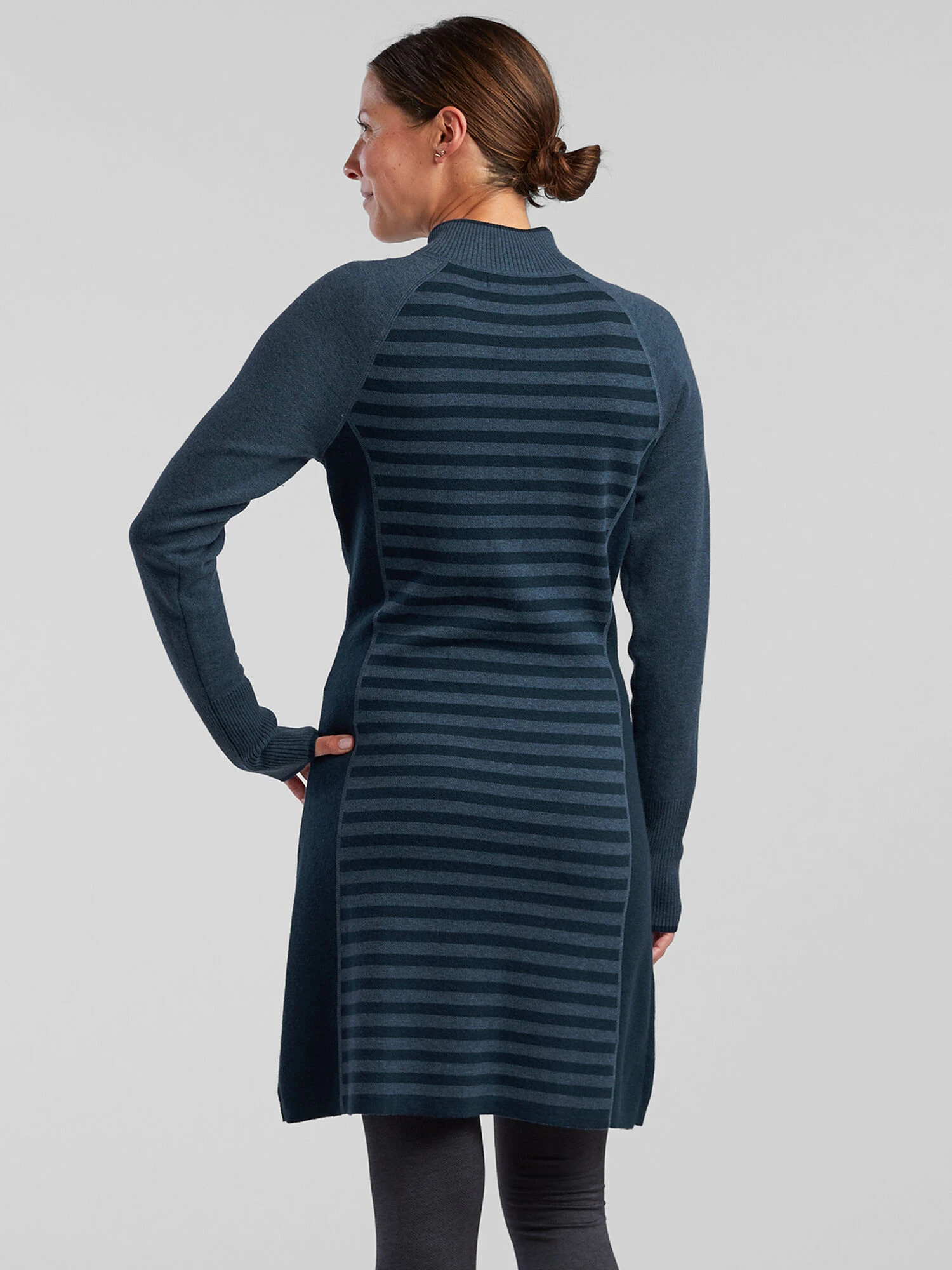 Super Power 1/4 Zip Dress - Colorblock 7 Super Power 1/4 Zip Dress - Colorblock - Image 5