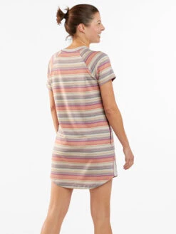 Hideaway Sweatshirt Dress - Horizon Stripe -Swimming Gear Store 121016 04