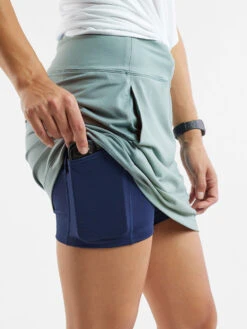 Dream On Skort 16" - Solid -Swimming Gear Store 190996 06