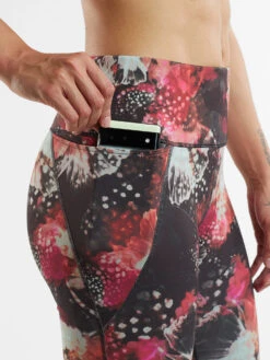 Mad Dash Reversible 7/8 Running Tights - Glacier Meadows -Swimming Gear Store 231000 04