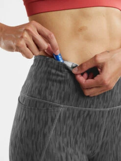 Mad Dash Reversible 7/8 Running Tights - Glacier Meadows -Swimming Gear Store 231000 06