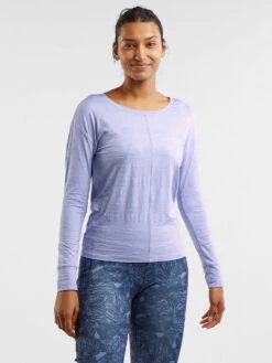 Phoenix Pleat Back Long Sleeve Top -Swimming Gear Store 400913 03