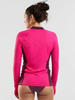 Sunbuster 1/4 Zip Long Sleeve Sun Shirt - Solid -Swimming Gear Store 400939 04