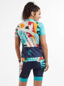 Ride Relentless Short Sleeve Cycling Jersey - Oasis 10 Ride Relentless Short Sleeve Cycling Jersey - Oasis -Swimming Gear Store 411317 03