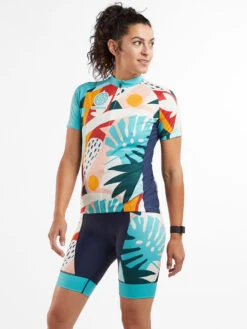 Ride Relentless Short Sleeve Cycling Jersey - Oasis