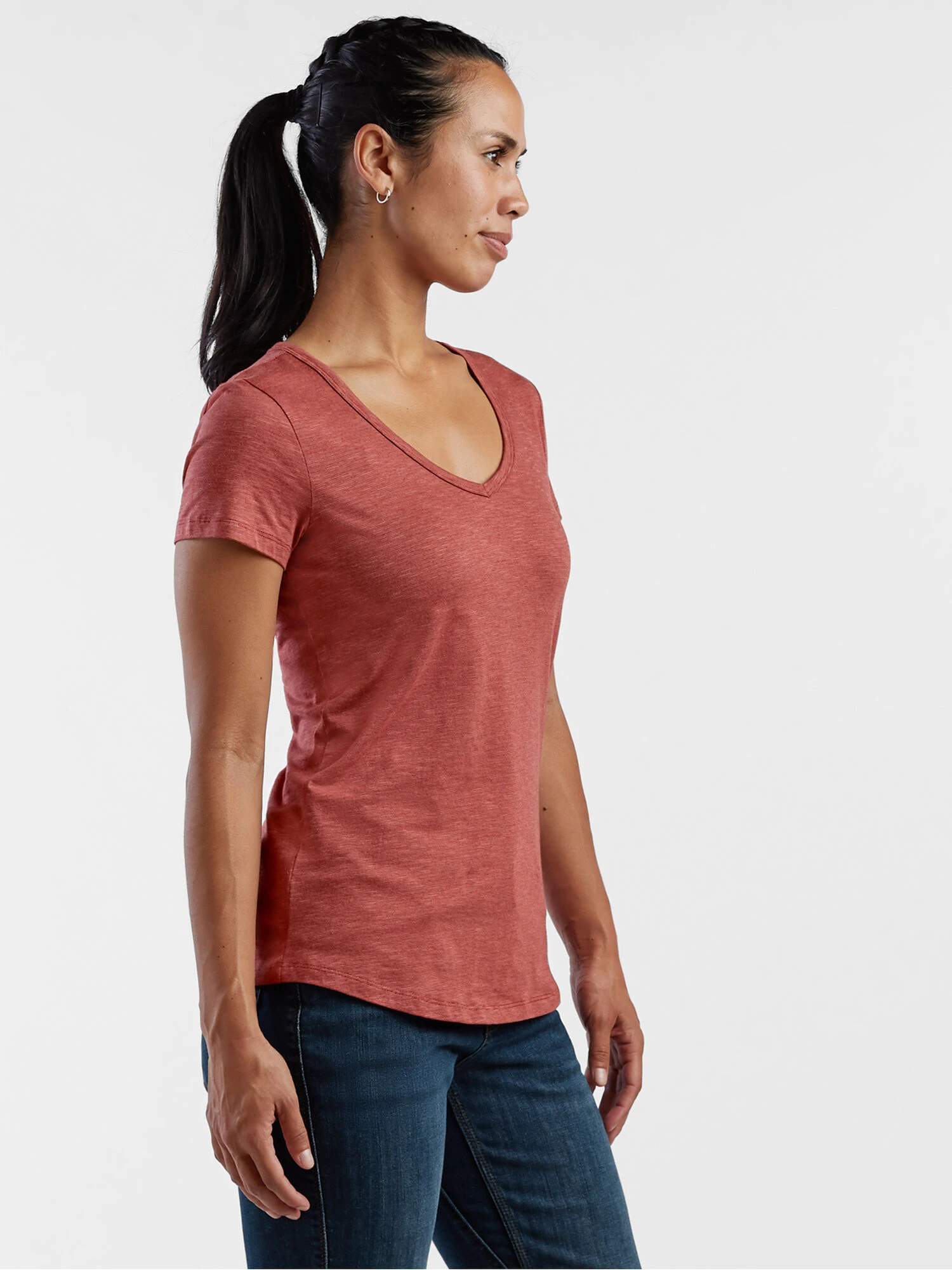 Samba V Neck Tee 8 Samba V Neck Tee - Image 6