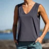 Round Trip Pocket Tank Top - Solid -Swimming Gear Store 430980 m