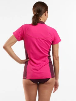 Sunbuster 1/2 Zip Short Sleeve Sun Shirt - Solid 13 Sunbuster 1/2 Zip Short Sleeve Sun Shirt - Solid -Swimming Gear Store 430987 04