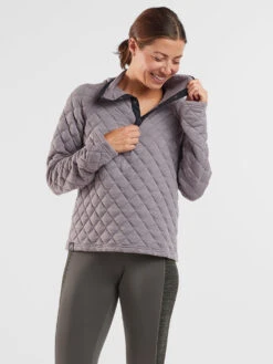 Power Up Quilted Snap Pullover -Swimming Gear Store 520307 03