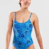 I.B.T.C. One Piece Swimsuit - Chili Blossom -Swimming Gear Store 600924 01