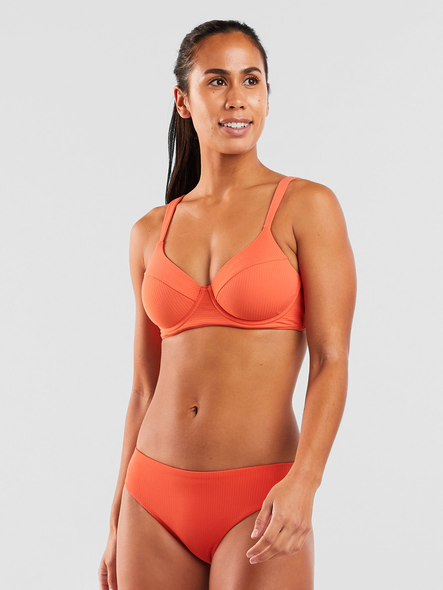 Bodacious 2.0 Underwire Bikini Top - Solid Ribbed 4 Bodacious 2.0 Underwire Bikini Top - Solid Ribbed - Image 2