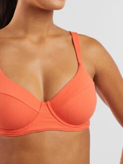 Bodacious 2.0 Underwire Bikini Top - Solid Ribbed 12 Bodacious 2.0 Underwire Bikini Top - Solid Ribbed -Swimming Gear Store 600925 04