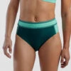 Rockaway High Waisted Bikini Bottom - Colorblock 2 Rockaway High Waisted Bikini Bottom - Colorblock -Swimming Gear Store 600930 01