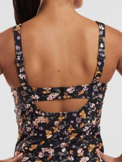 Bodacious 2.0 Underwire Tankini Top - English Garden -Swimming Gear Store 600945 05