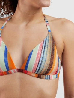 Prana Nymph Halter Bikini Top - Baja Stripe -Swimming Gear Store 615269 03