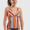 Prana Ferguson Tankini Top - Baja Stripe 2 Prana Ferguson Tankini Top - Baja Stripe -Swimming Gear Store 615270 01