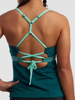 Tidal Rave Underwire Tankini Top - Colorblock -Swimming Gear Store 629281 04