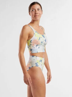 Streamline High Waisted Bikini Bottom - Barrier Reef -Swimming Gear Store 633527 04