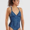 Impossible One Piece Swimsuit - Kanoko Shibori 1 Impossible One Piece Swimsuit - Kanoko Shibori -Swimming Gear Store 633537 01