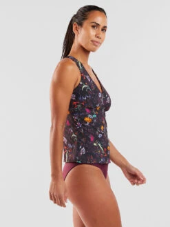 Better Tankini Top - Midnight Garden 12 Better Tankini Top - Midnight Garden -Swimming Gear Store 633543 03