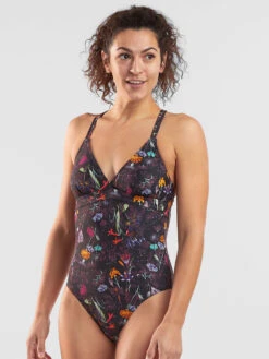 Impossible One Piece Swimsuit - Midnight Garden