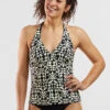 Makai Halter Tankini Top - Turkish Delight -Swimming Gear Store 633549 01