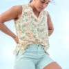 Moorea Gauze Sleeveless Top -Swimming Gear Store 673351 m