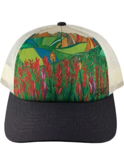 Galleria Trucker Hat - Paintbrush Flower -Swimming Gear Store 718917 03