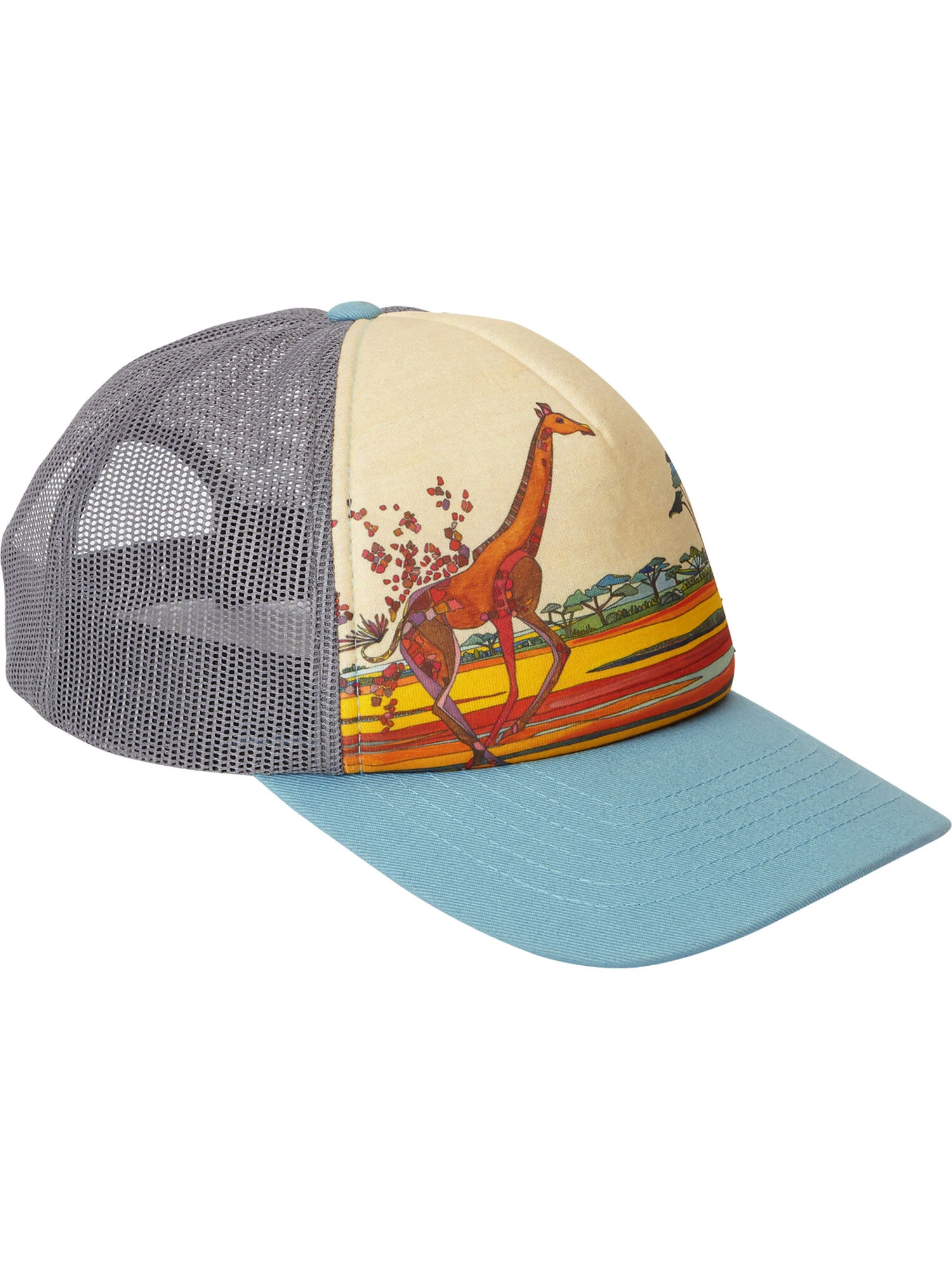 Galleria Trucker Hat - Giraffe 3 Galleria Trucker Hat - Giraffe